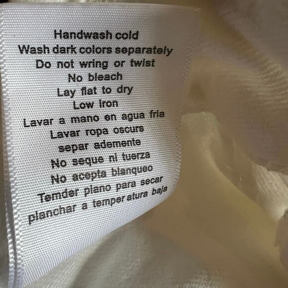 Judy Blue Relaxed Fit High Rise Cargo Style White Jeans 30” Inseam Size 5/27 - Picture 9 of 10